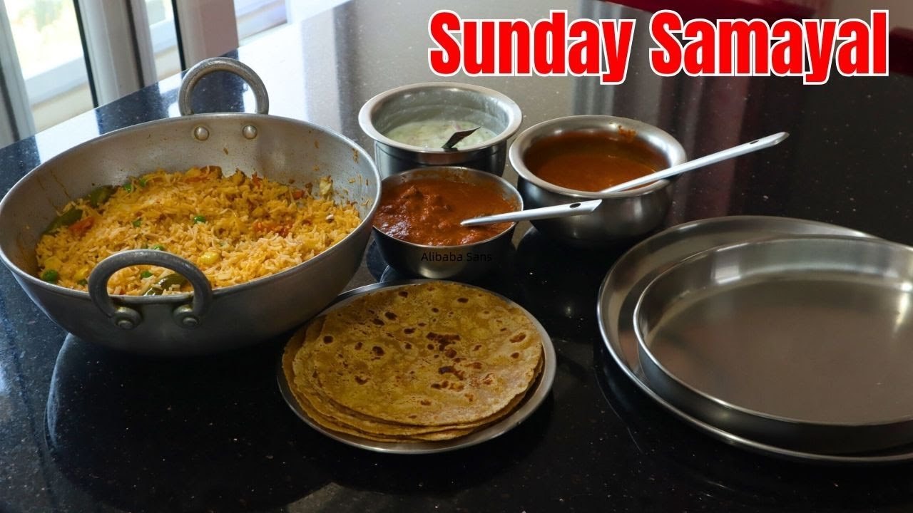 Sunday Samayal Cooking Vlog | Weekend Special Lunch menu | aarthi cafe