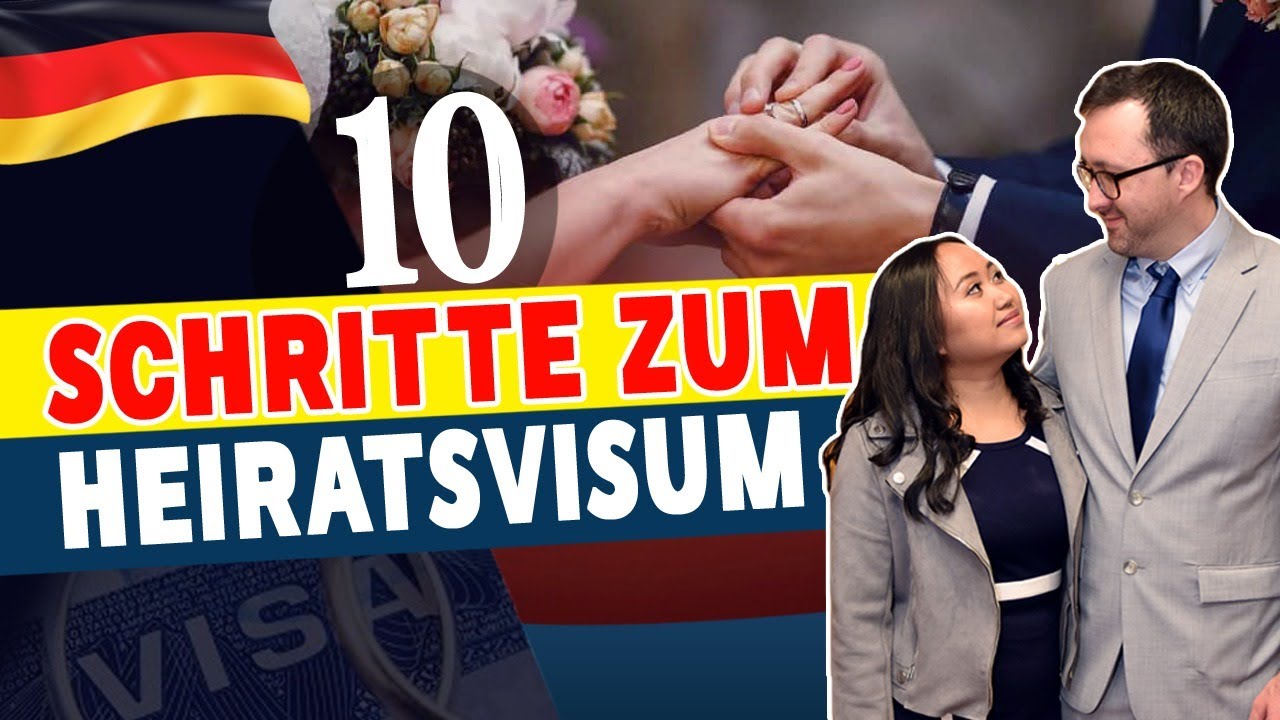 Heiratsvisum bei der deutschen Botschaft 😭10 Schritte zur Hochzeit in Deutschland!