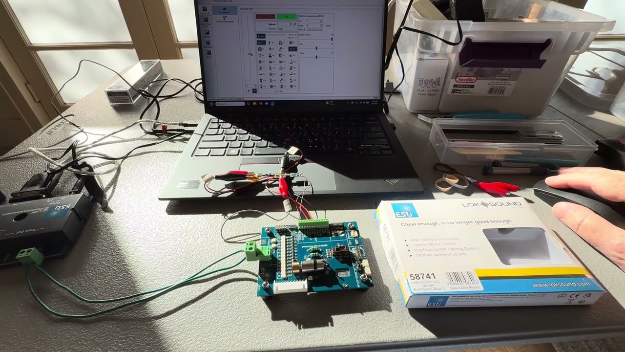 FEF-3 Sound File Loaded on LokSound 5 micro Decoder