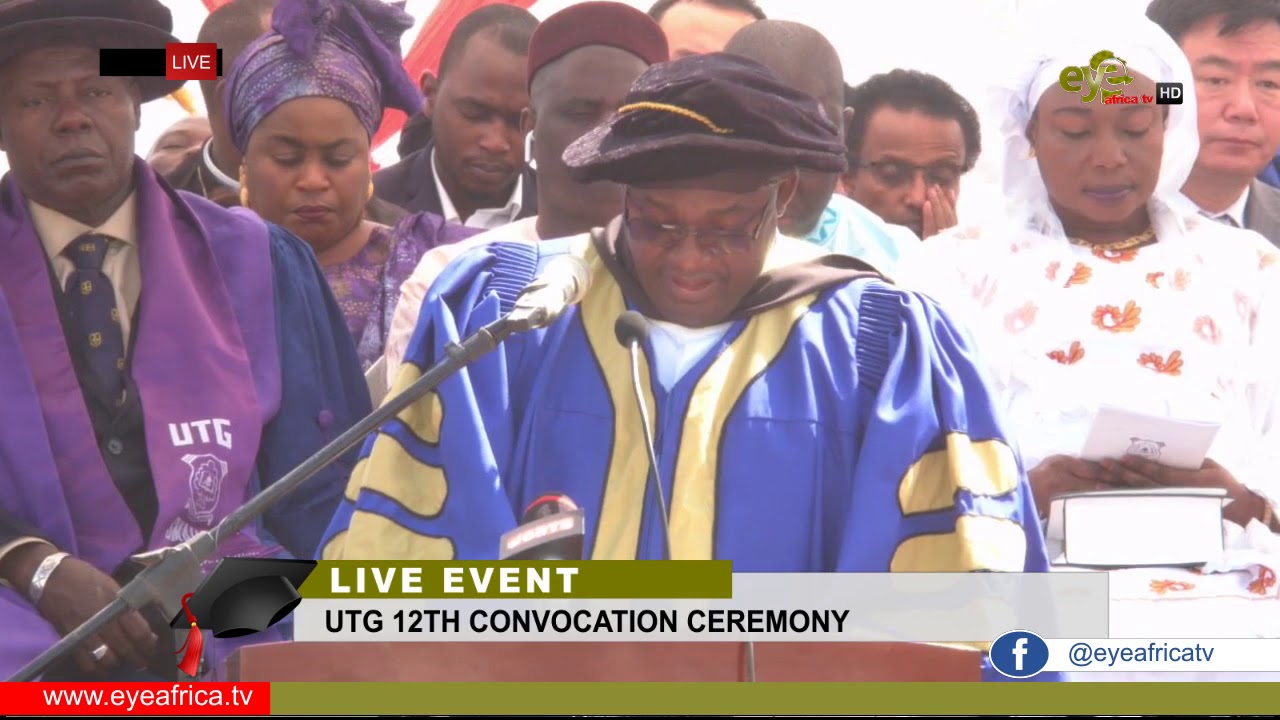 SPEECH OF GAMBIAN PRESIDENT ADAMA BARROW AT THE 12TH CONVOCATION OF THE UNIVERSITY OF THE GAMBIA
