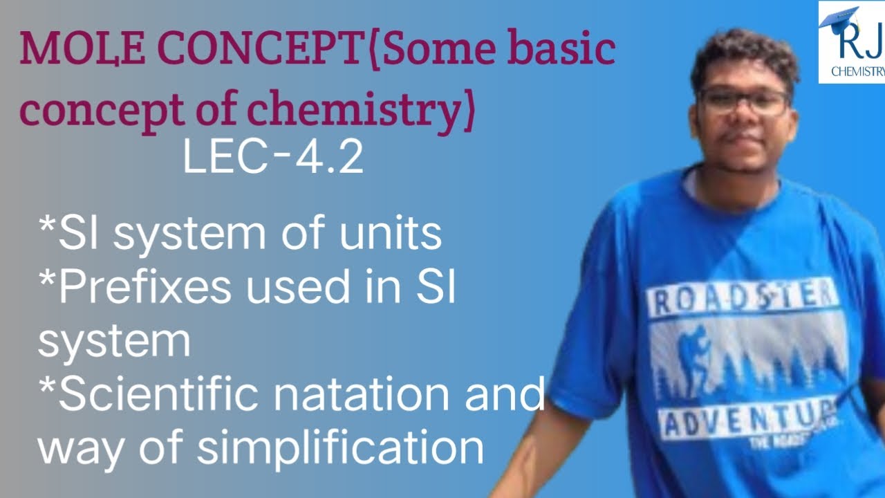 SOME BASIC CONCEPTS OF CHEMISTRY (MOLE CONCEPTS) CLASS 11T NEET & JEE