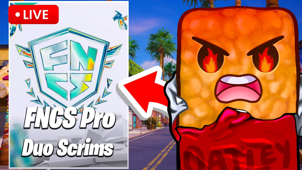 🔴LIVE - PRO FNCS DUO SCRIMS (Fortnite)