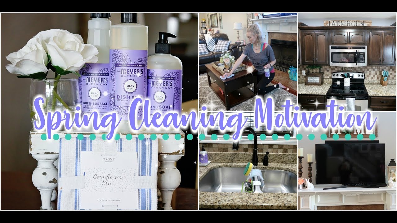 Spring Cleaning Motivation/Clean With Me/Daily Cleaning Routine