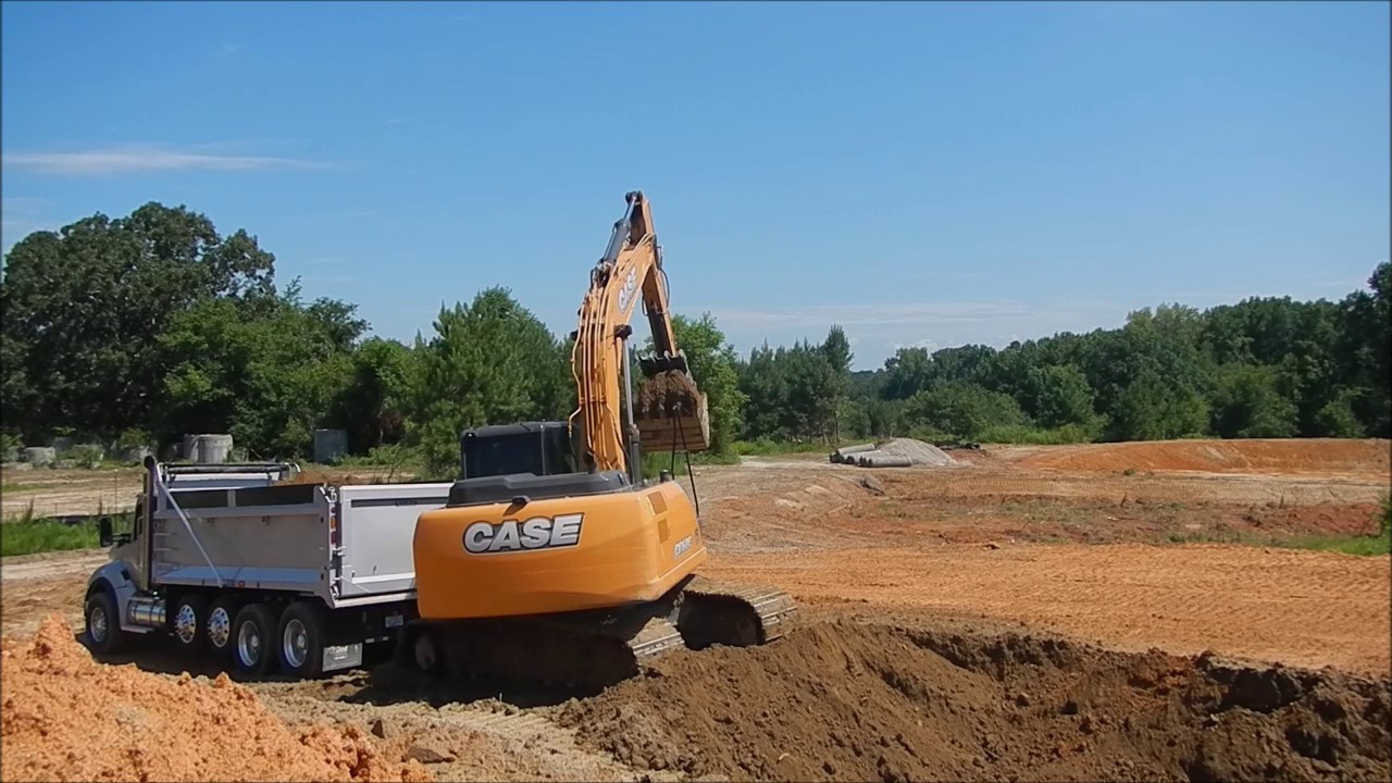 Loading and Hauling Dirt