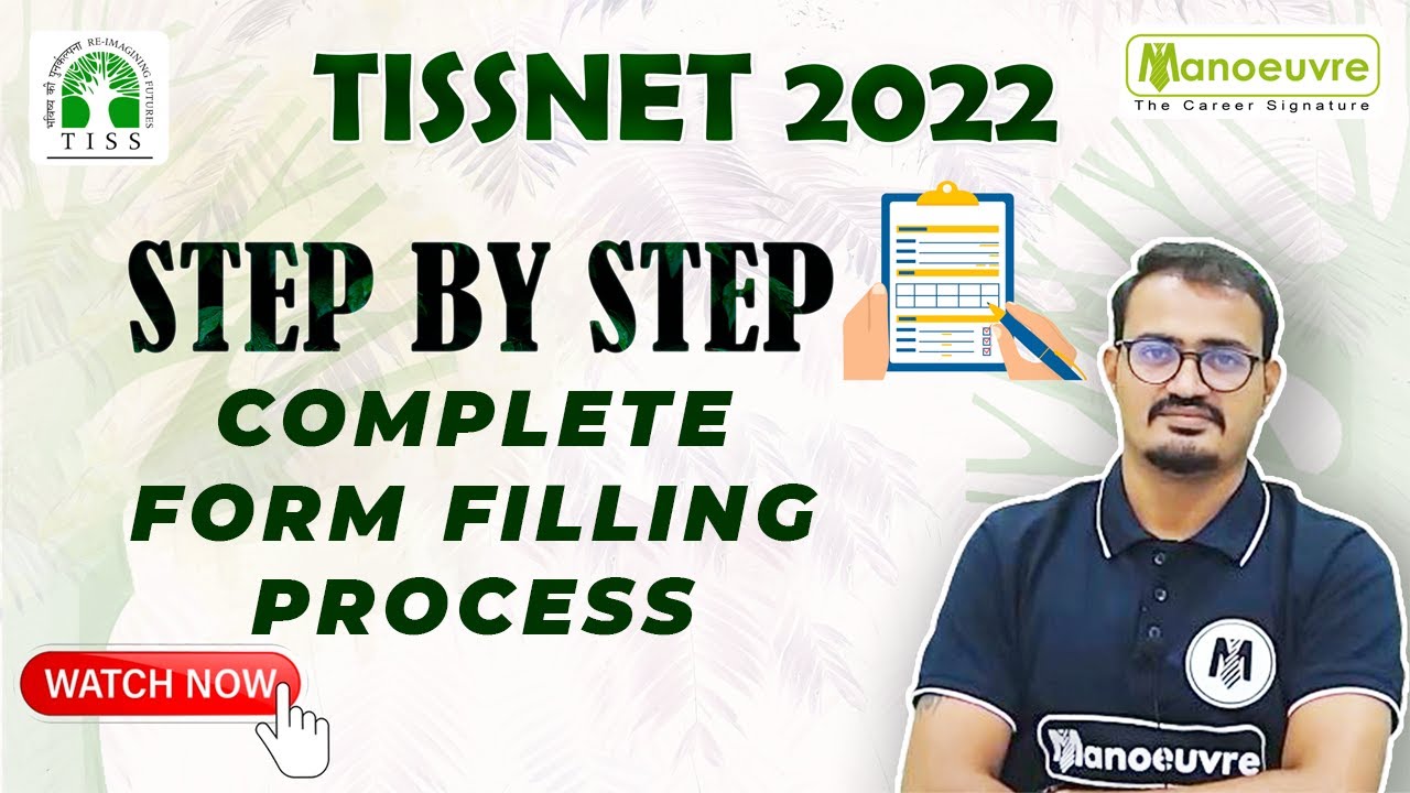 TISSNET 2022 I STEP BY STEP COMPLETE FORM FILLING PROCESS.