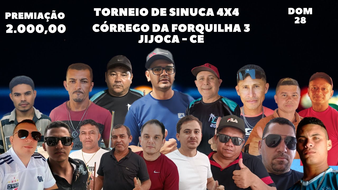 🎱'TORNEIO DE CÓRREGO DA FORQUILHA 3