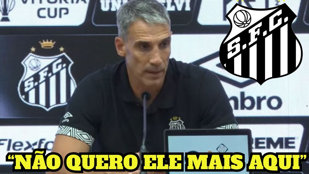 VOJVODA PERDE A PACI&Ecirc;NCIA E DESCARTA JOGADOR DO ELENCO! SA&Iacute;DA DECRETADA! NOT&Iacute;CIAS DO SANTOS
