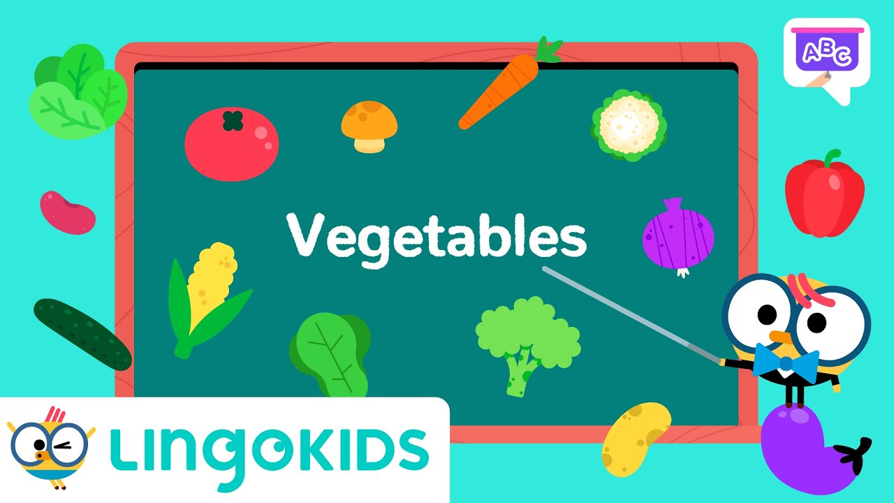 Learn About Vegetables 🥕🥦 | VOCABULARY FOR KIDS | Lingokids