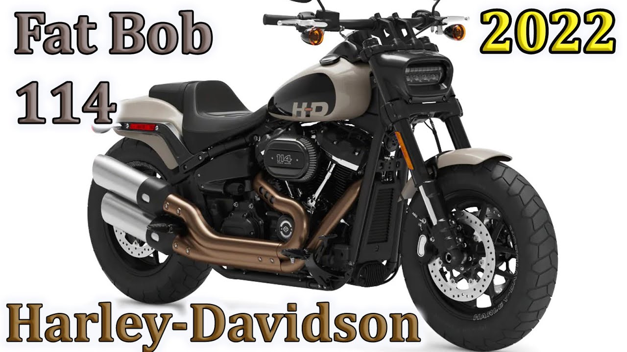 The new 2022 Harley-Davidson Fat Bob 114 Review Features and Specifications