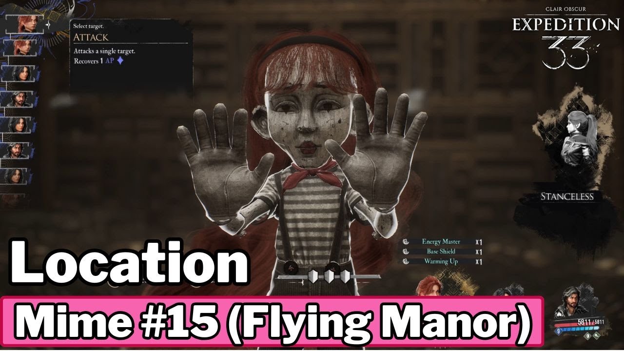 Optional Mime Boss 15 Location (Flying Manor) - Clair Obscur: Expedition 33