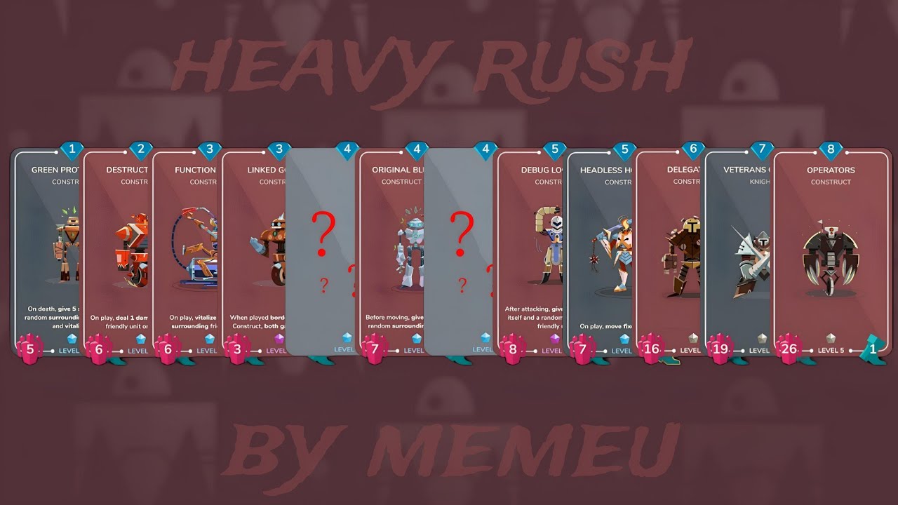 Fairly enjoyable heavy rush deck | Stormbound matches in Heroes league