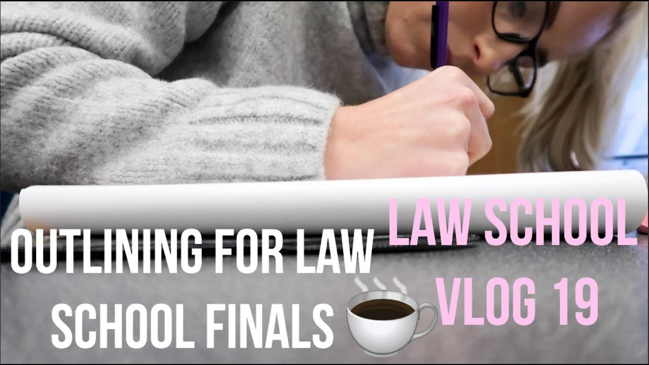 Outlining for Finals! | Law School Vlog 19