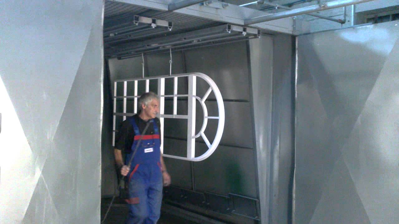 Loading Powder Cure Oven