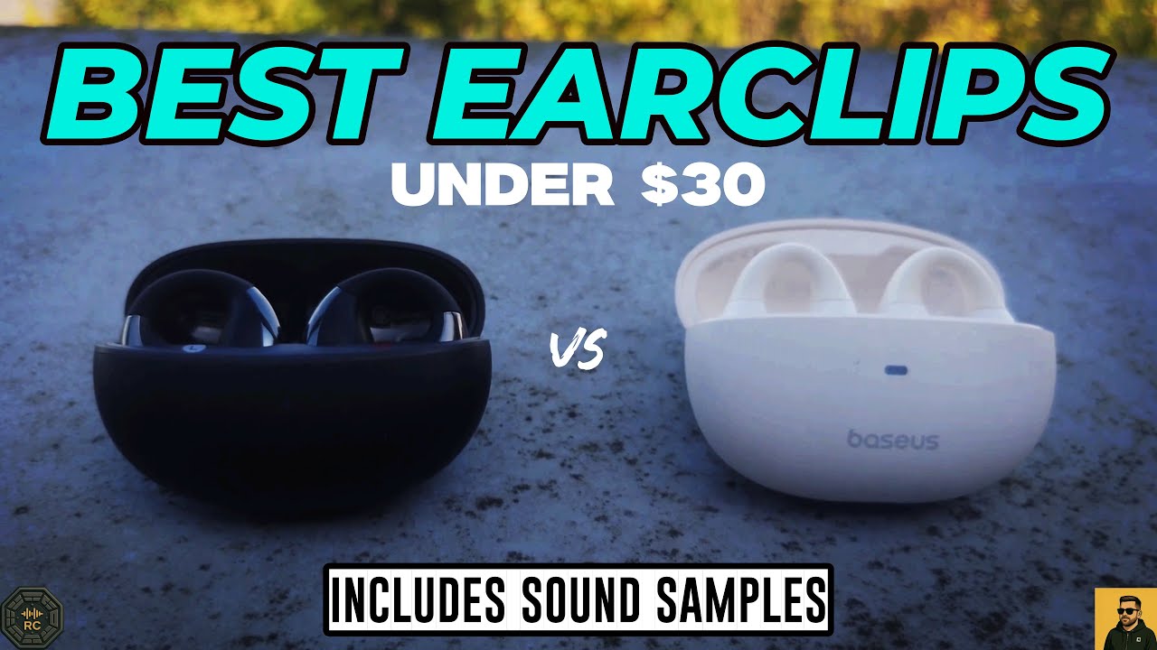 QCY Crossky C30 vs Baseus AS01 - Which budget earclip is best? | Review, Binaural Sound & Call Tests
