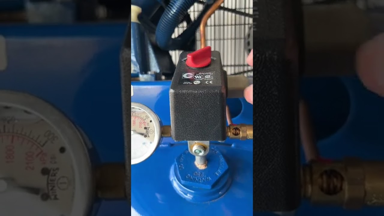 Quincy QT-54 with magnetic starter box information