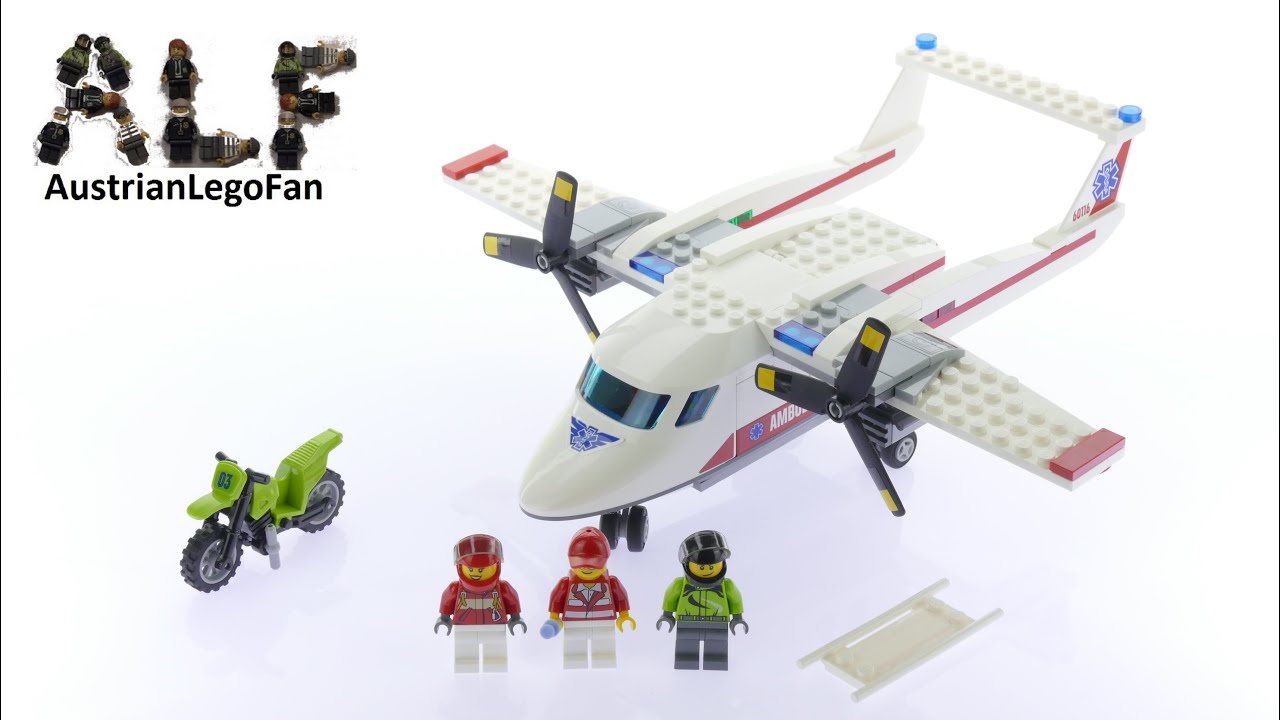 Lego City 60116 Samolot ratowniczy - Lego Speed Build Review
