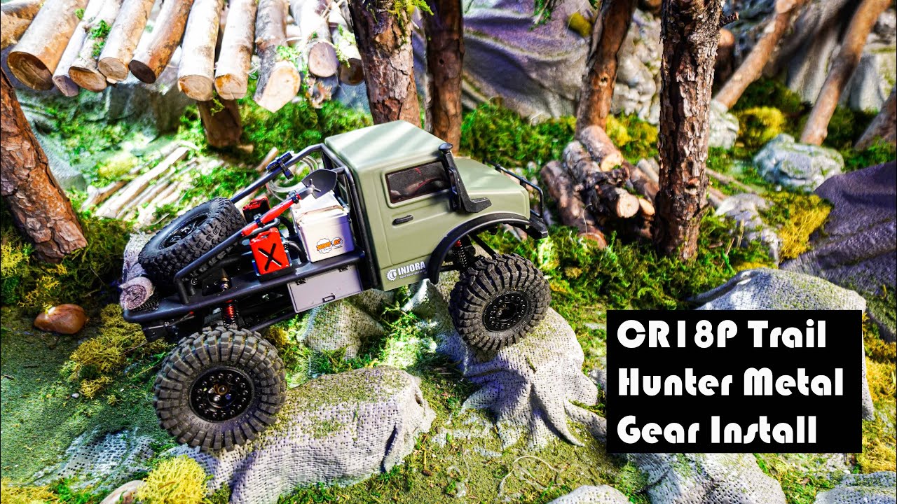 Hobby Plus CR18P Trail Hunter Metal Gear Transmission Install and Upgrade Discussion.