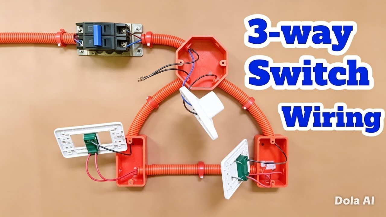 3-WAY SWITCH ACTUAL WIRING