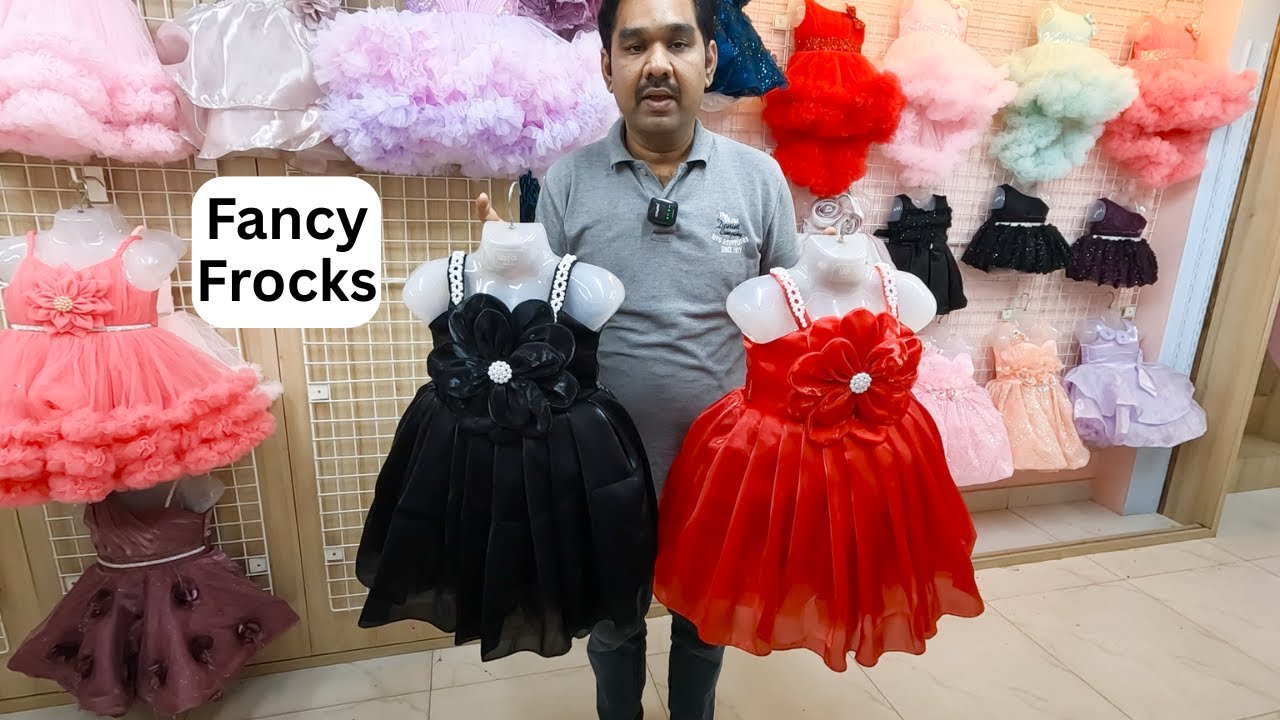 Kolkata Bara Bazar Fancy Frocks Party Wear Dress New Desings