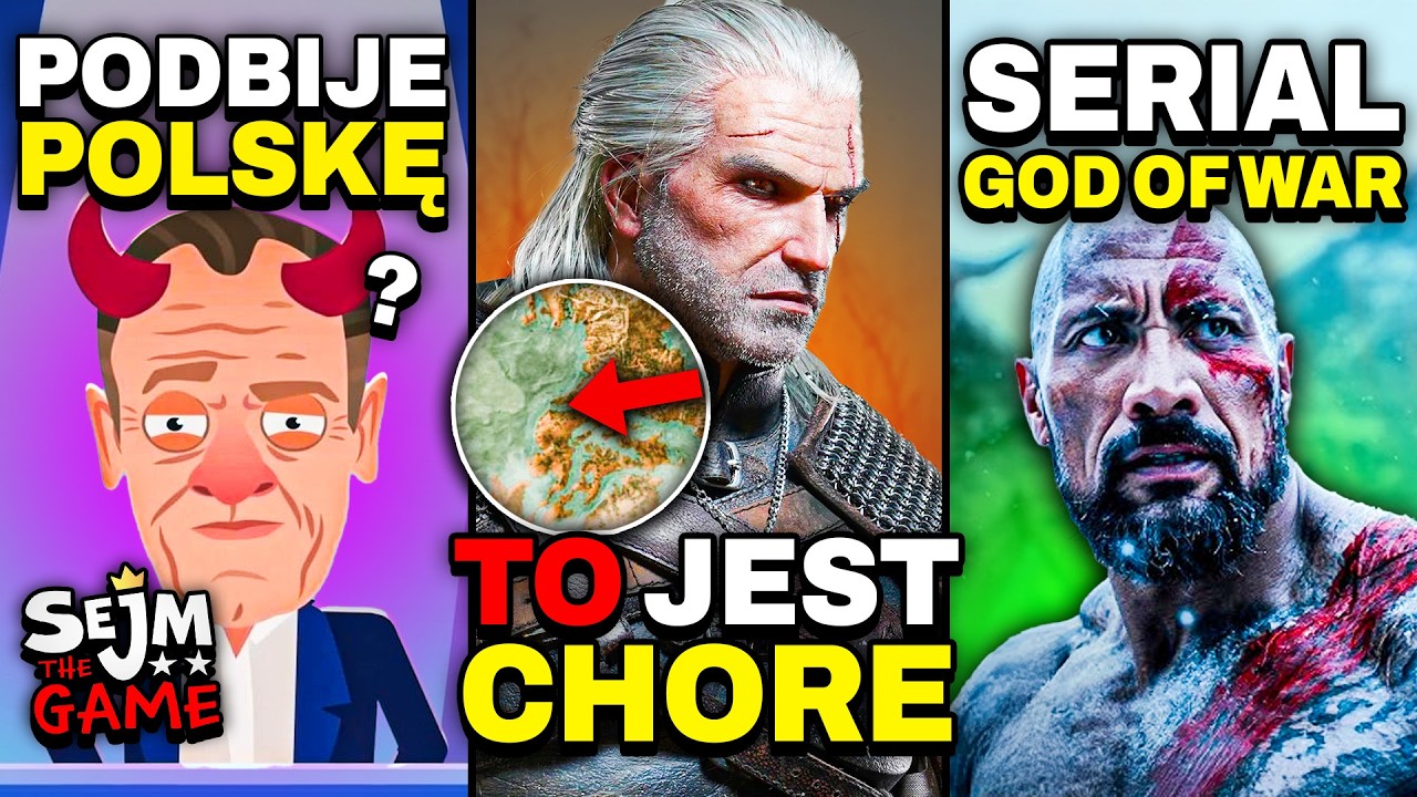 POTĘŻNY SEKRET Wiedźmina 3 ZNALEZIONY PO 10 LATACH &mdash; Ta Gra PODBIJE POLSKĘ &mdash; Castingi God Of War