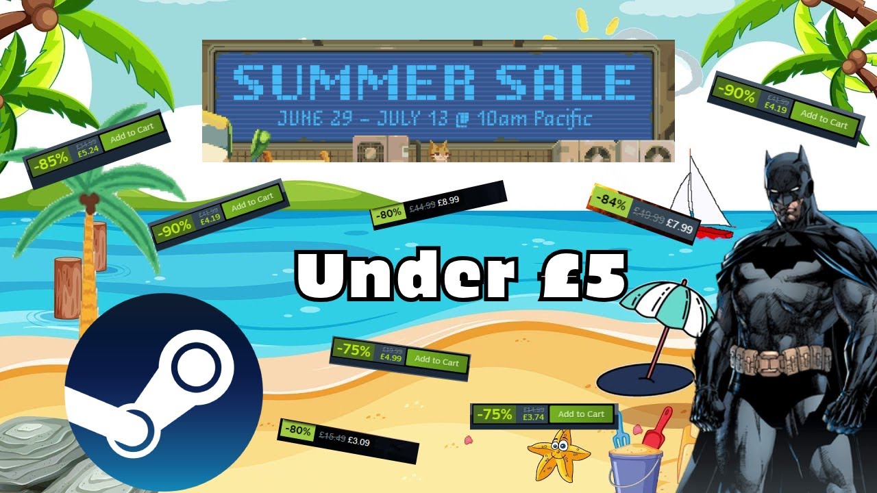 Steam Summer Sale 2023 Top 10 Under &pound;5 Deals