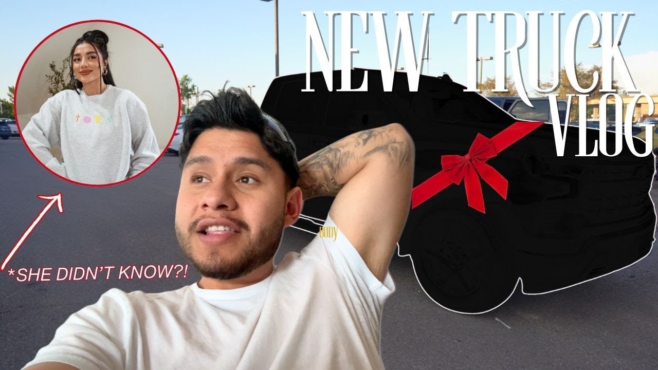 Buying a NEW TRUCK and surprising MY WIFE!