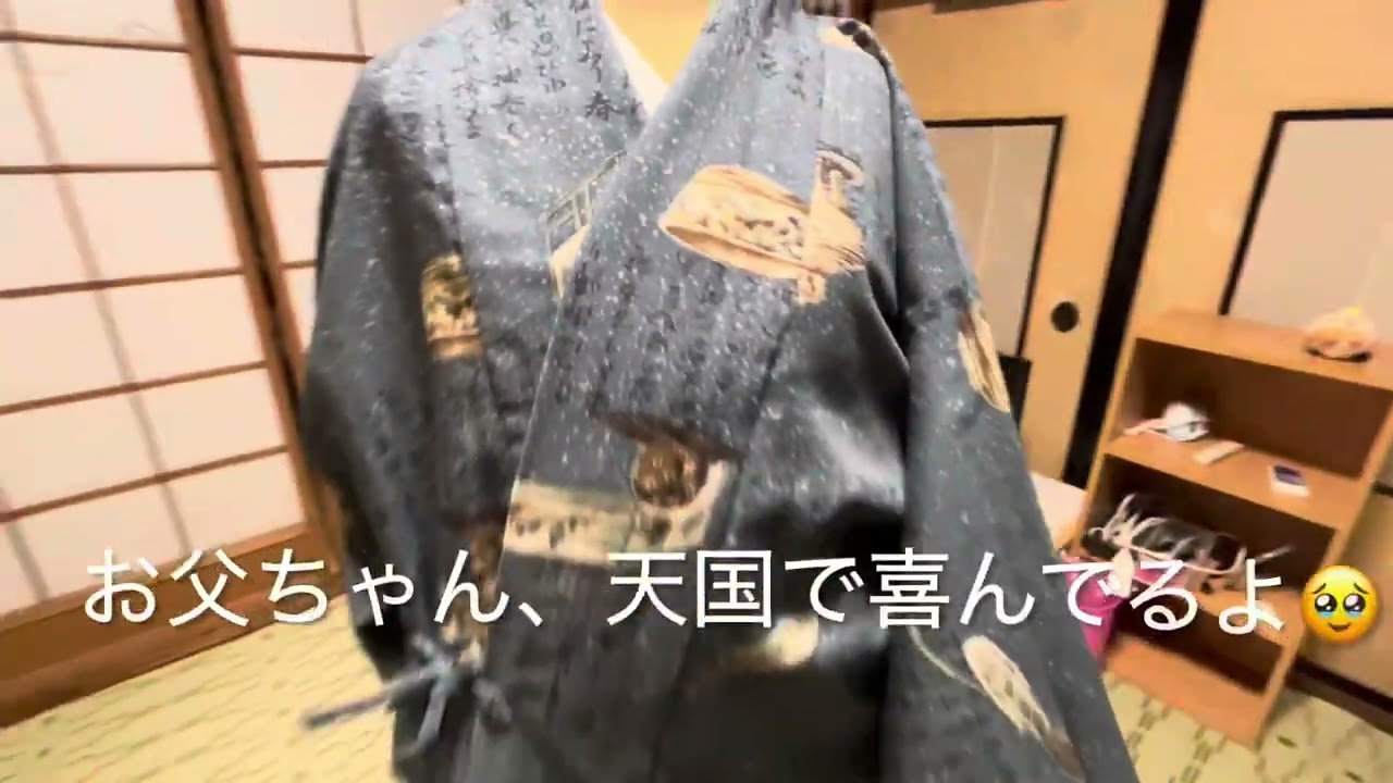 リサイクル着物を羽織ものに仕立て直したら素敵！どう？