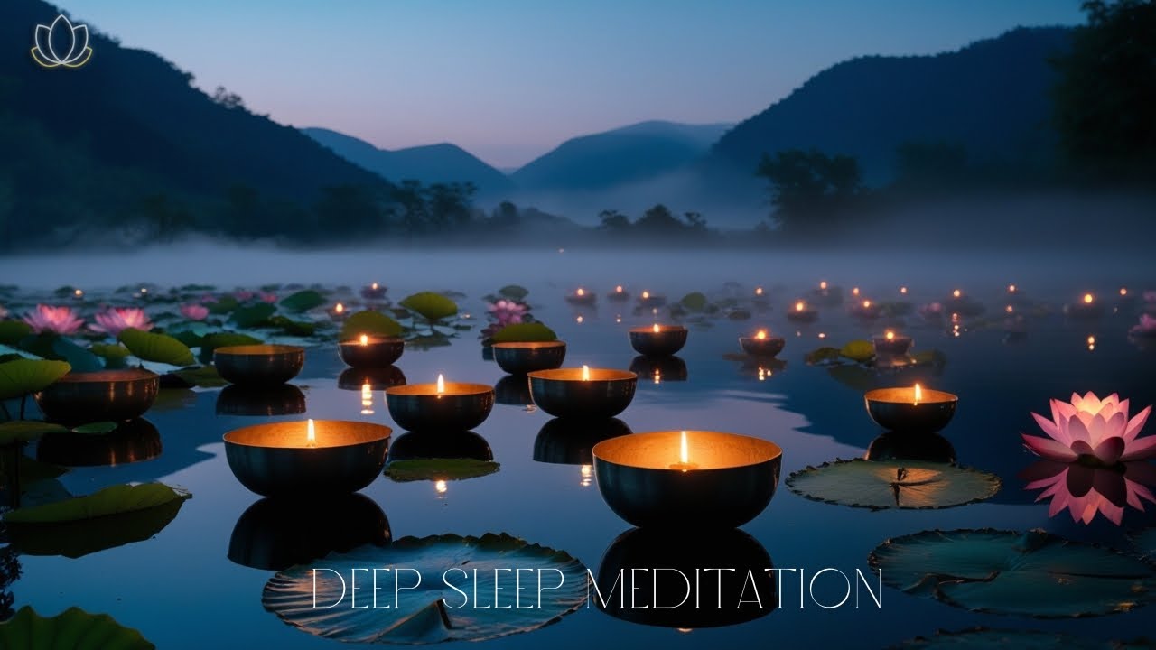 ♫ 乾淨無廣告 ♫ 9小時缽音與大自然聲音～深度放鬆與睡眠 9Hours Singing Bowl & Nature Sounds for Deep Sleep | Calm & Relaxation