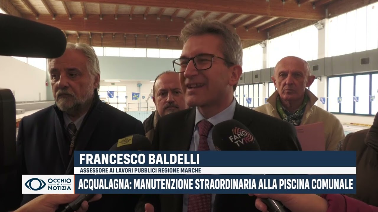 Acqualagna: manutenzione straordinaria alla piscina comunale