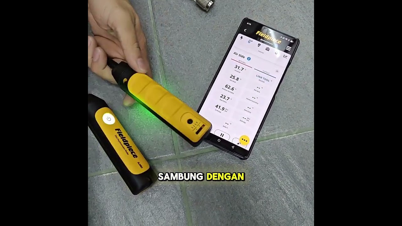 Part 1/2 Review Psychrometer Probe Fieldpiece 