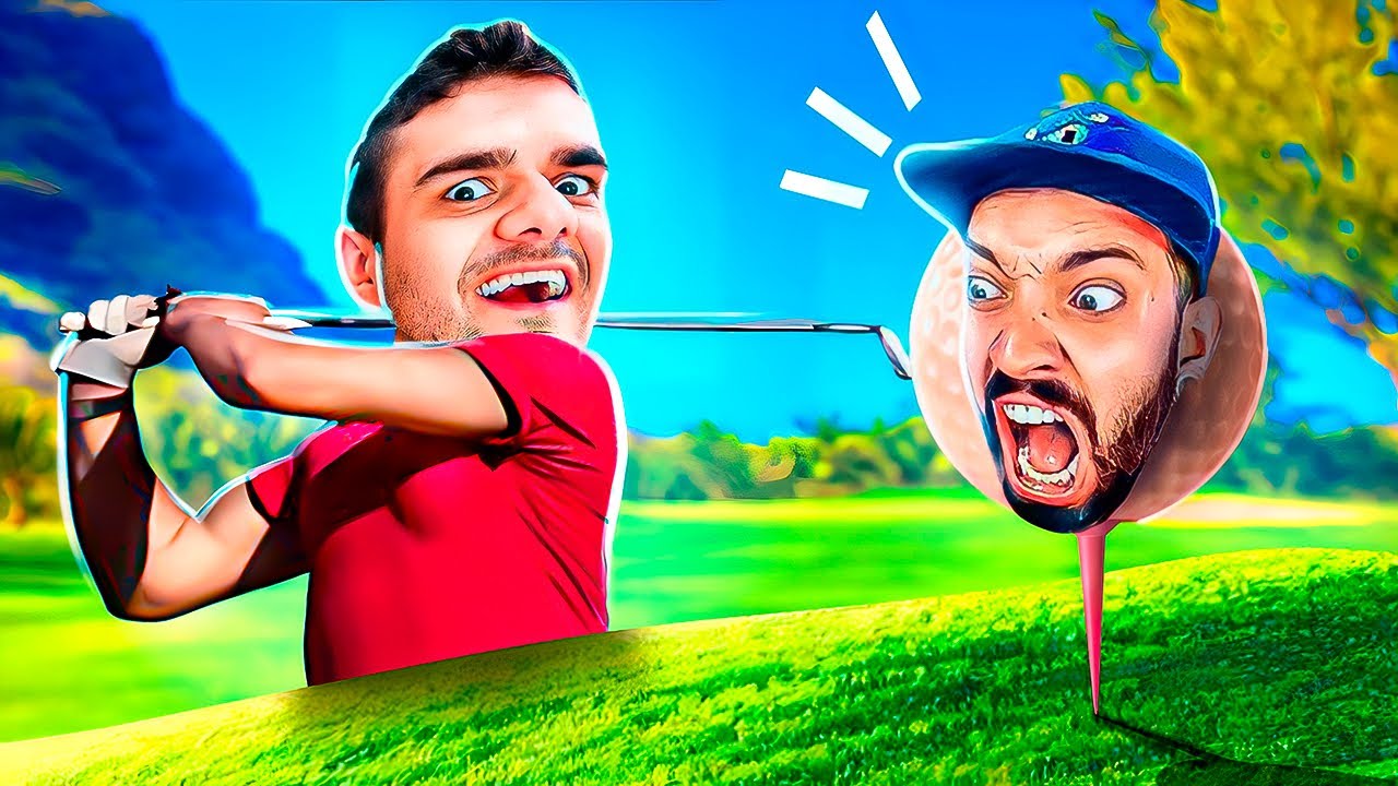 TROLLAMOS O GABS DE NOVO EM UM JOGO DE GOLFE - Golf Gang c/ Guinas, Vx, Fuji e Juh
