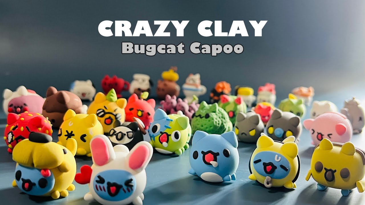 Bugcat Capoo clay貓貓蟲咖波：貓蟲大百科/黏土⭐️53