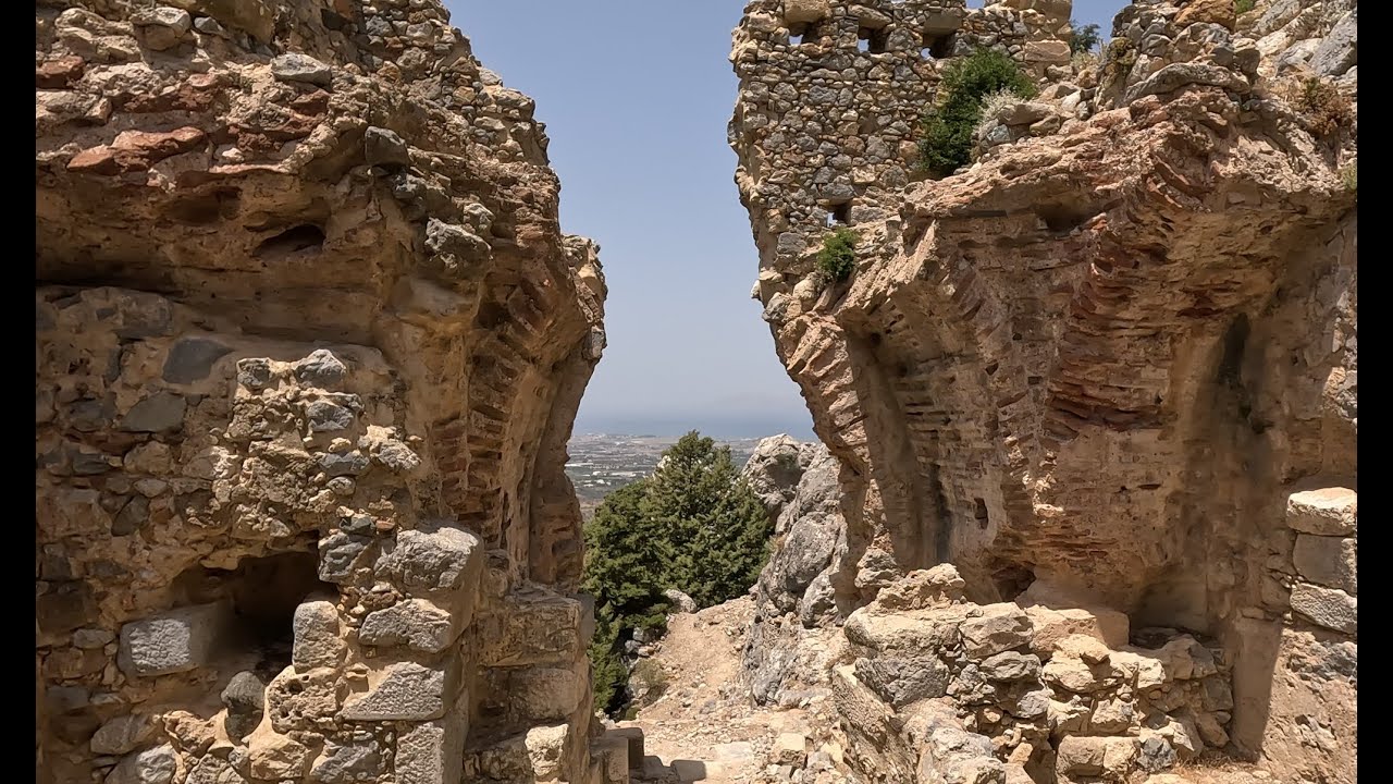 Palaio Pyli Castle | Kos Island 4K Walk