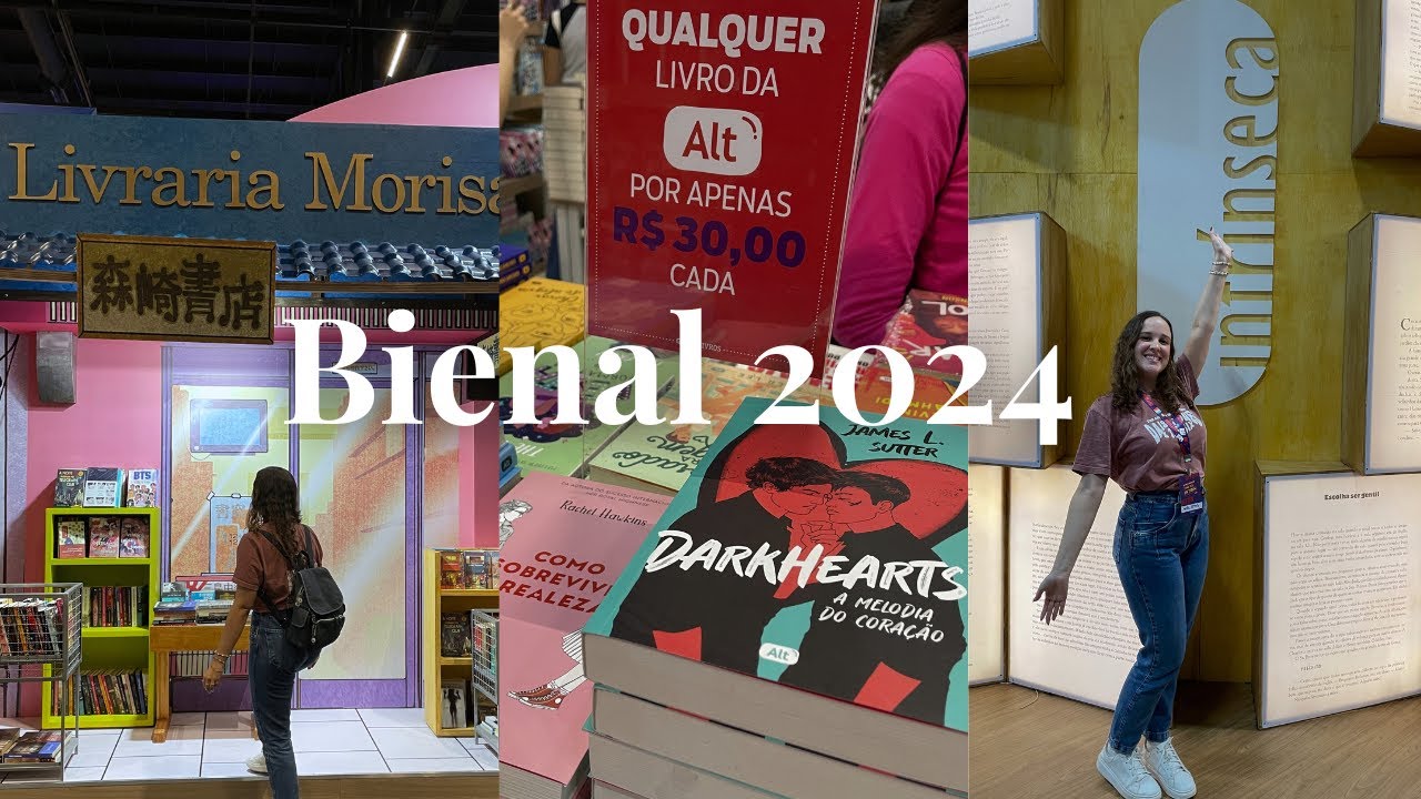 PRIMEIRO DIA DA BIENAL DO LIVRO 2024 | preços e brindes