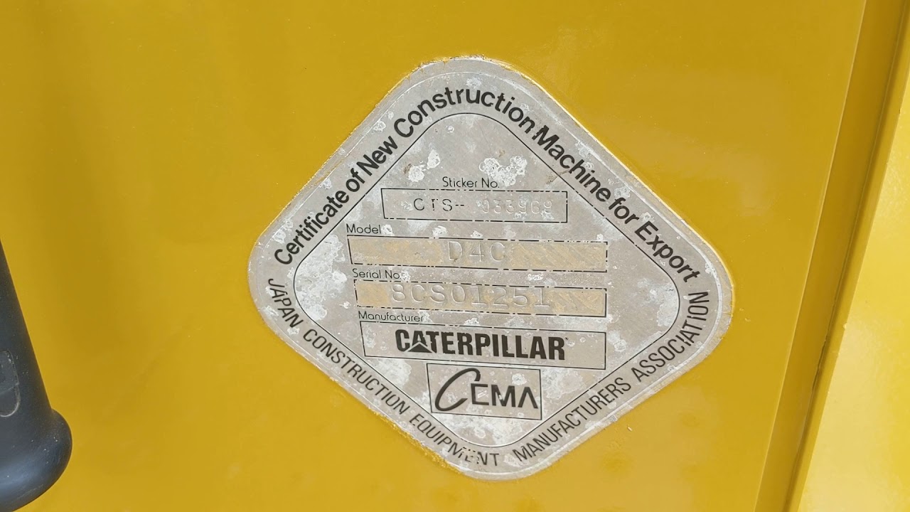 2000 Caterpillar D4C XL Series 3 Hystat Dozer For Sale: Walk-Around Inspection Video 2 of 2!