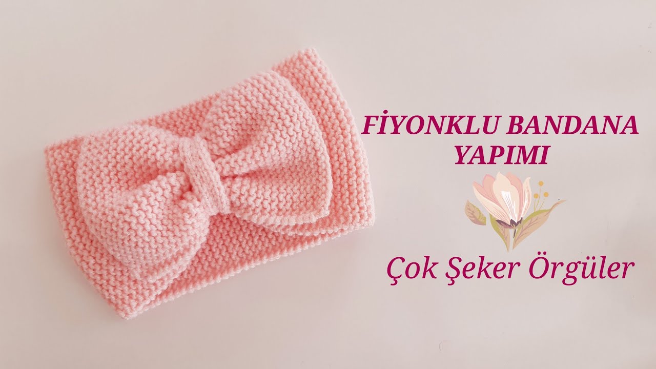 FİYONKLU BANDANA YAPIMI