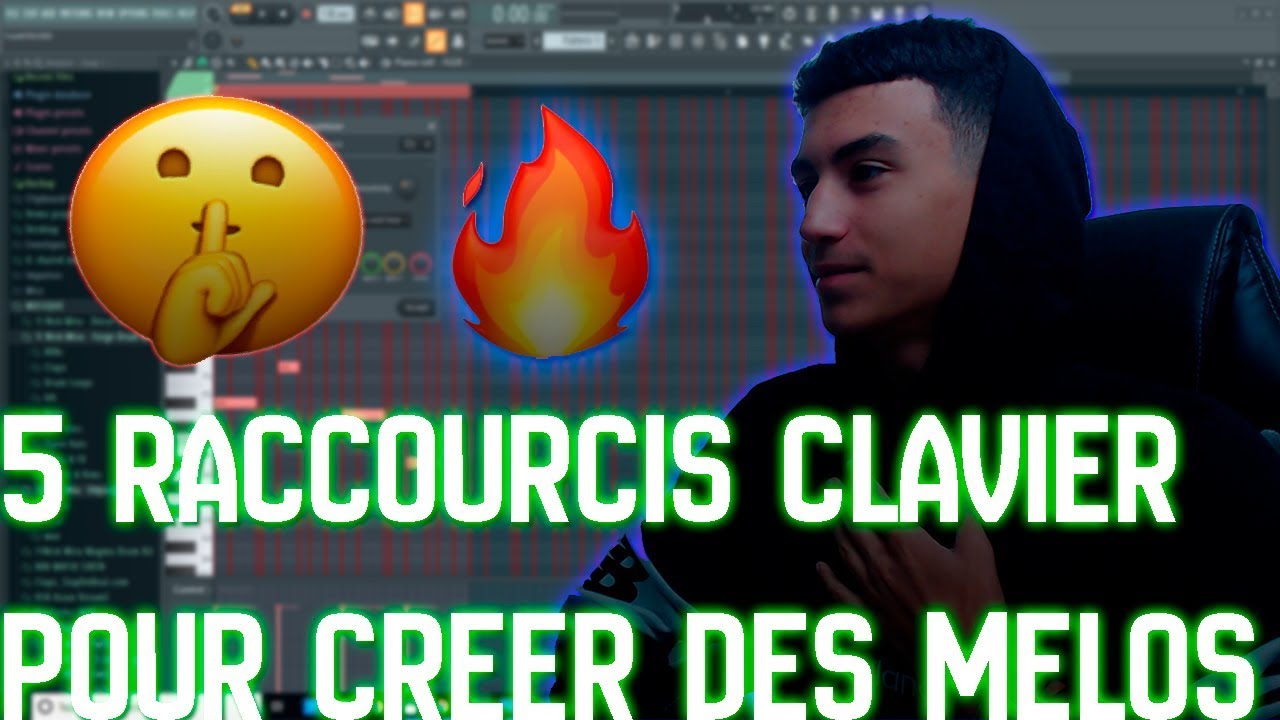 5 RACCOURCIS CLAVIER POUR GAGNER DU TEMPS AVEC SES M&Eacute;LODIES SUR FL STUDIO 20 - tuto rap trap