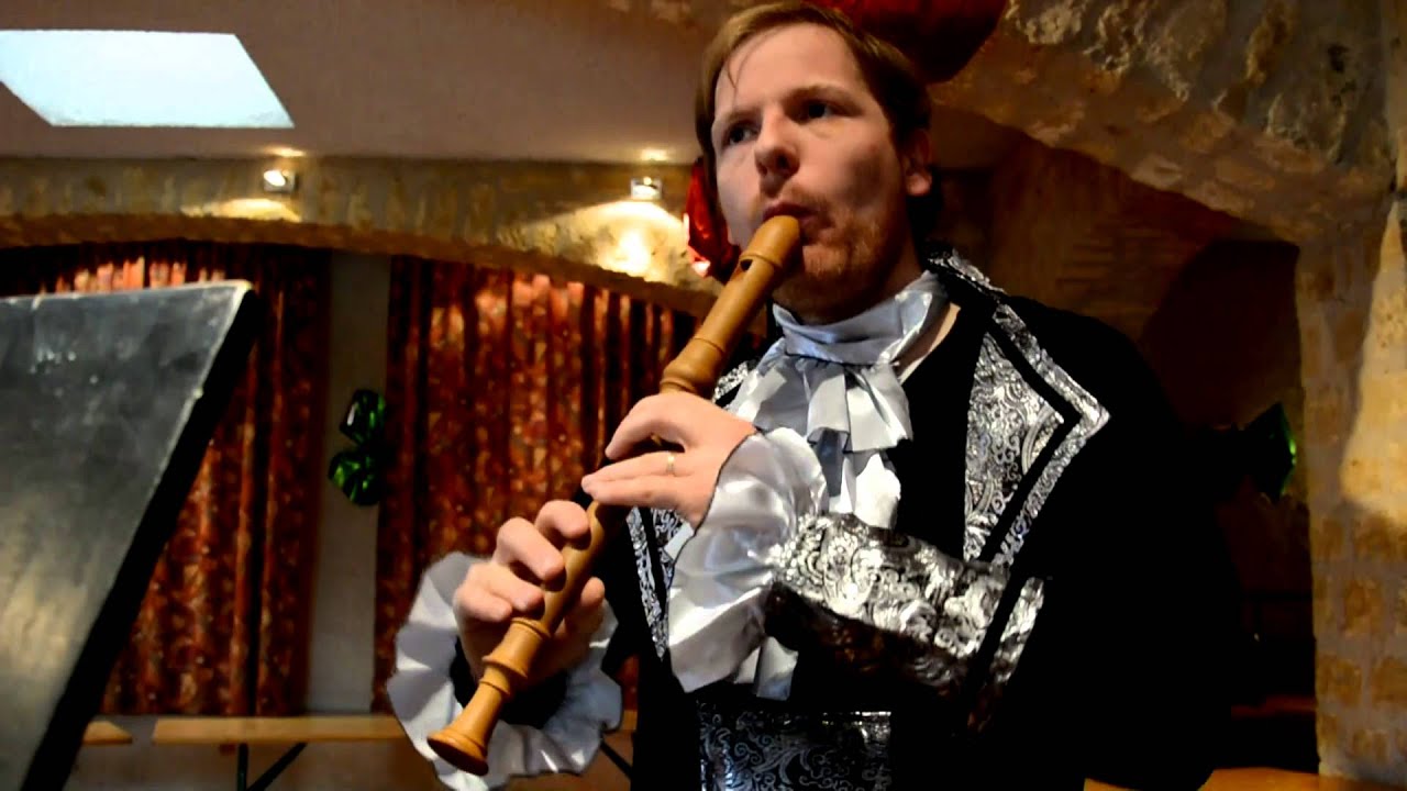 Lavigne : flute sonata La Baussan Tambourin recorder virginal