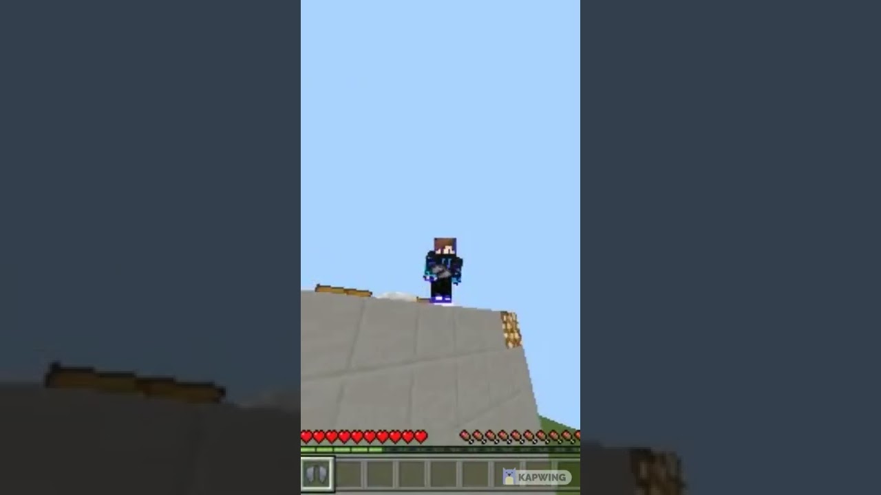 minecraft e elytra mlg #shorts
