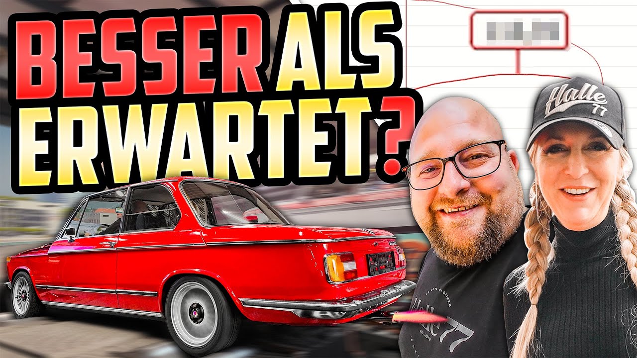 Kann der MOTOR Nadine ÜBERZEUGEN? - Nadines BMW 1602 - SOUNDPARTY auf der PROBEFAHRT!