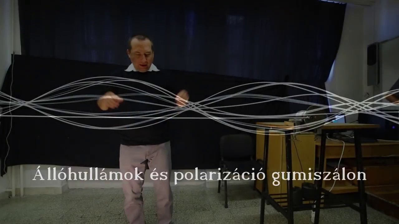 Állóhullám gumiszálon