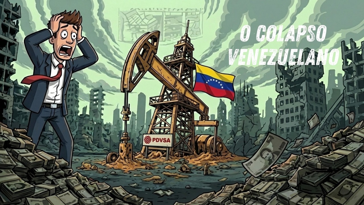 Como QUEBRAR um País em 5 Passos Simples (A História Real da Venezuela)