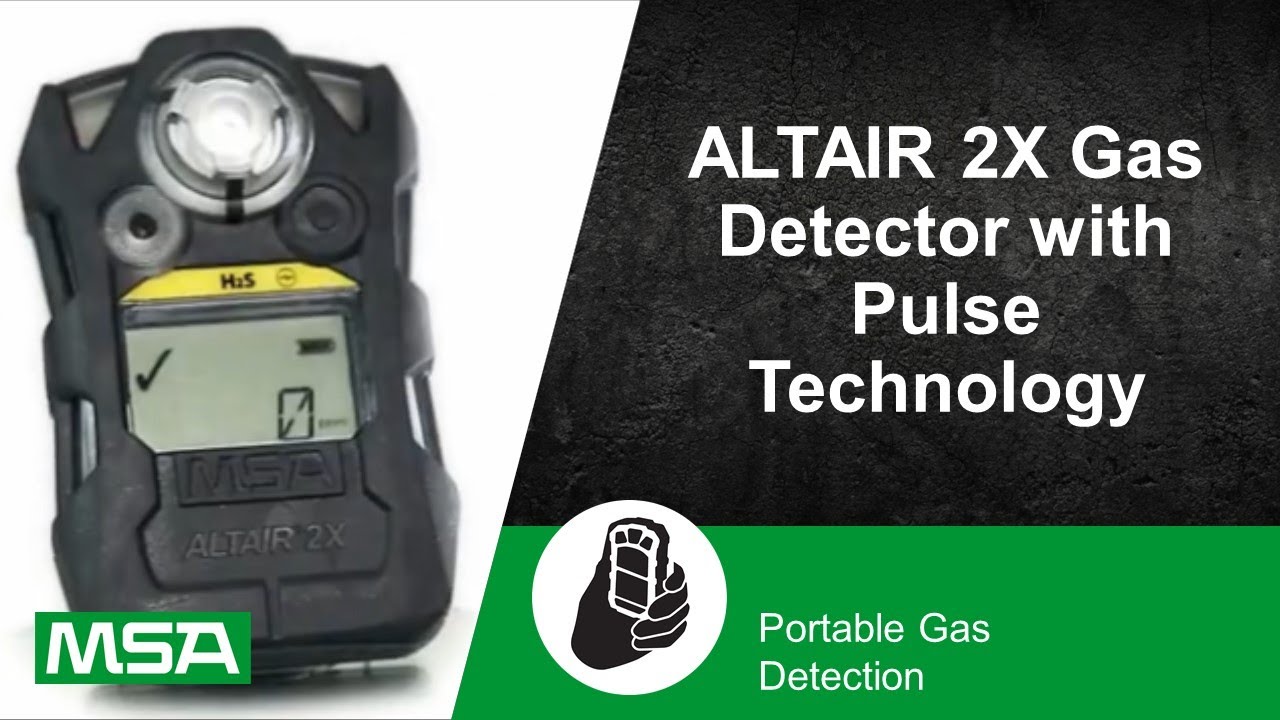 ALTAIR 2X Gas Detector with Pulse Technology: Care and Use