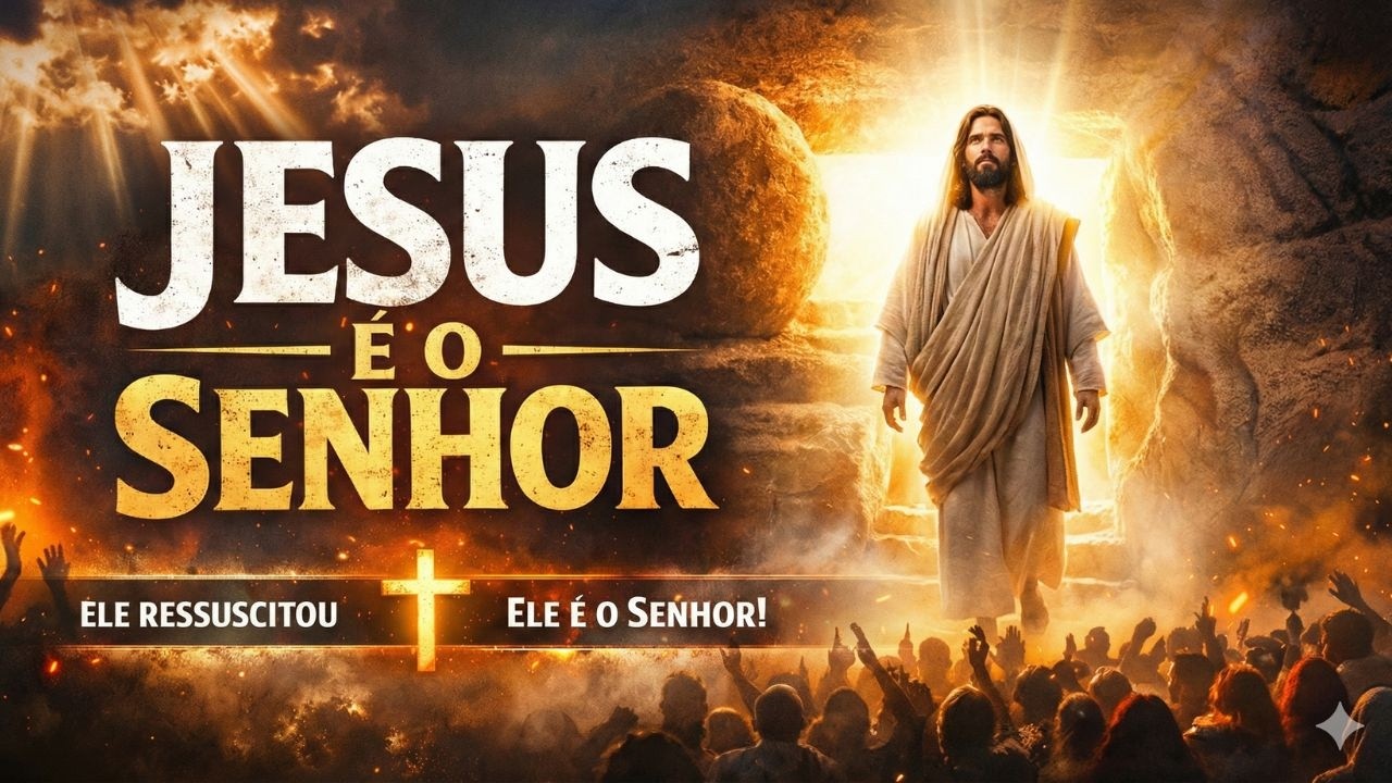 JESUS É O SENHOR | Adoração Cristocêntrica | Ele Ressuscitou!
