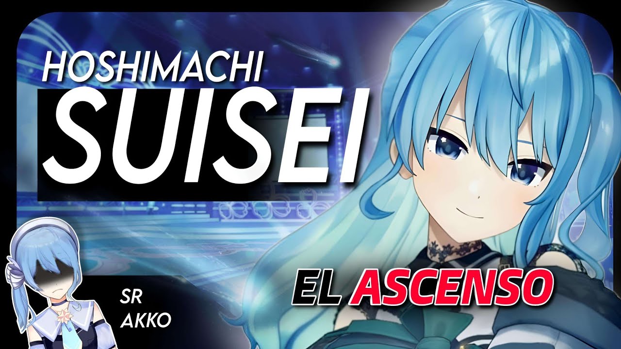 LA VTUBER QUE BRILLO DESDE LA OSCURIDAD: Hoshimachi Suisei (Historia)