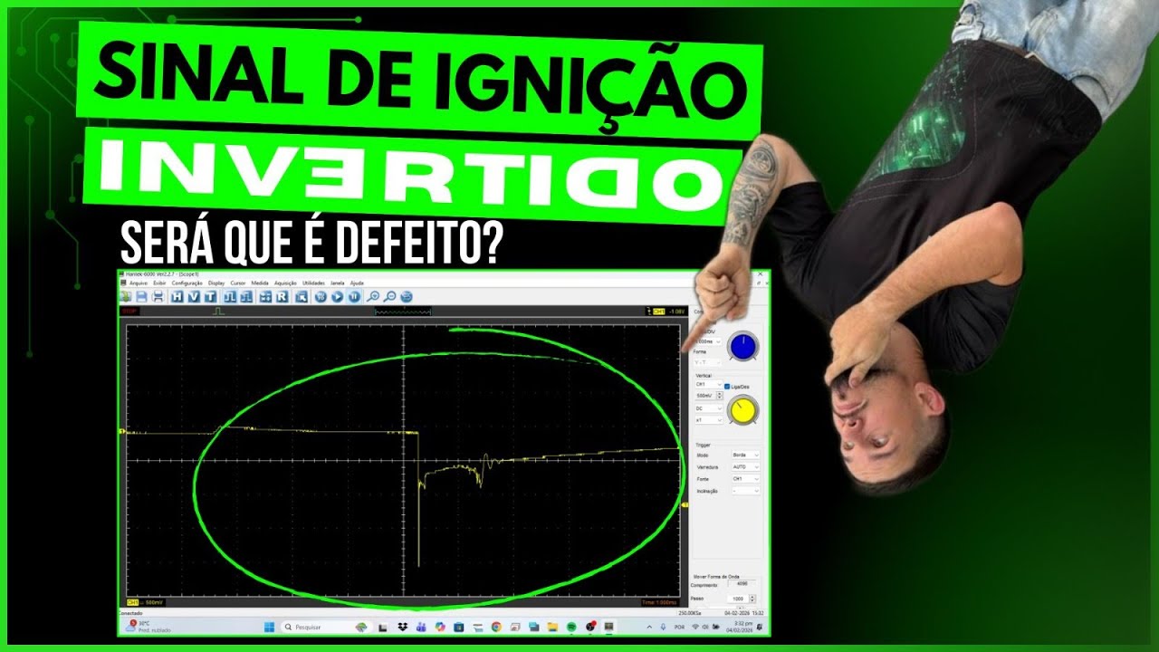 Sinal de ignição invertido , sera q é defeito??