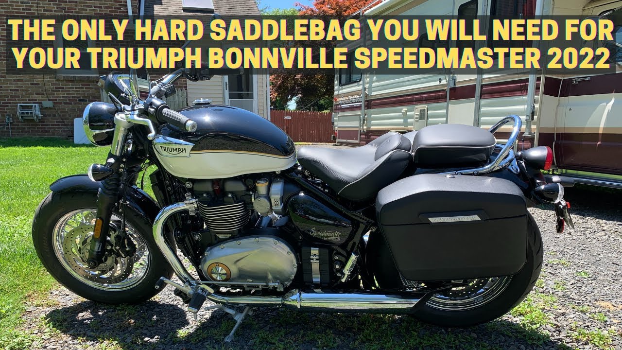 The Only Hard Saddlebag You Ever Need For 2022 Triumph Bonneville Speedmaster