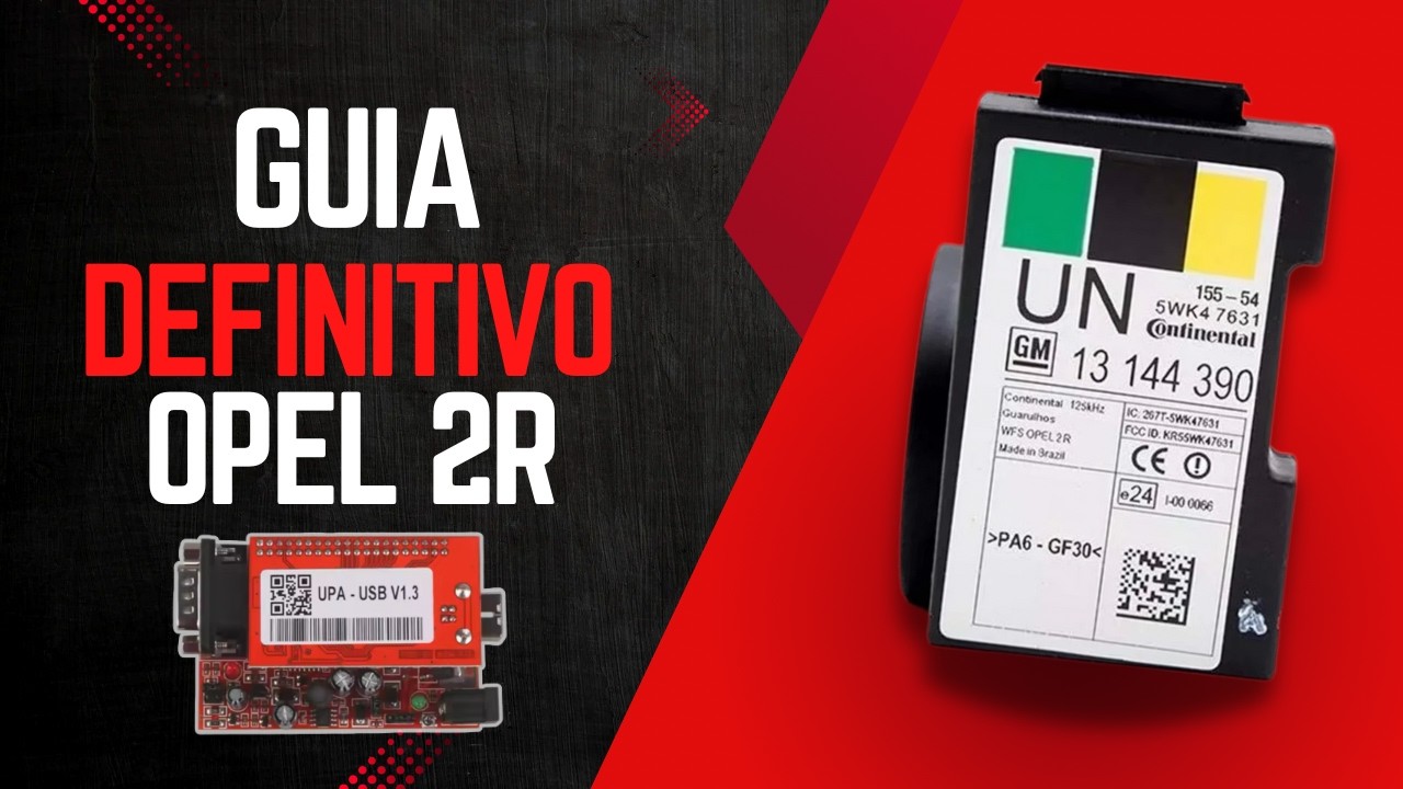 🔑 Guia DEFINITIVO: Leitura e Programação do Imobilizador Opel 2R do Celta com UPA!