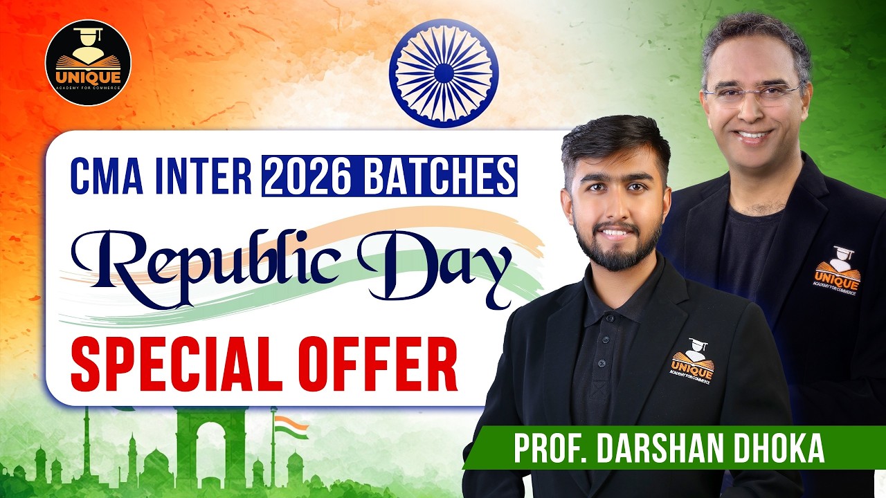 CMA Inter 2026 Batches | Republic Day Limited Period Offer