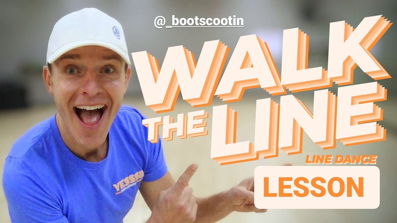 WALK THE LINE  --  Line Dance LESSON